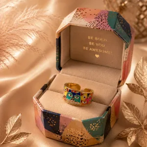 Colourful Funky Ring