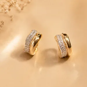 Circular Stud Earrings