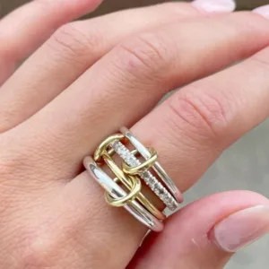 LUNA SIGNATURE STACK RING
