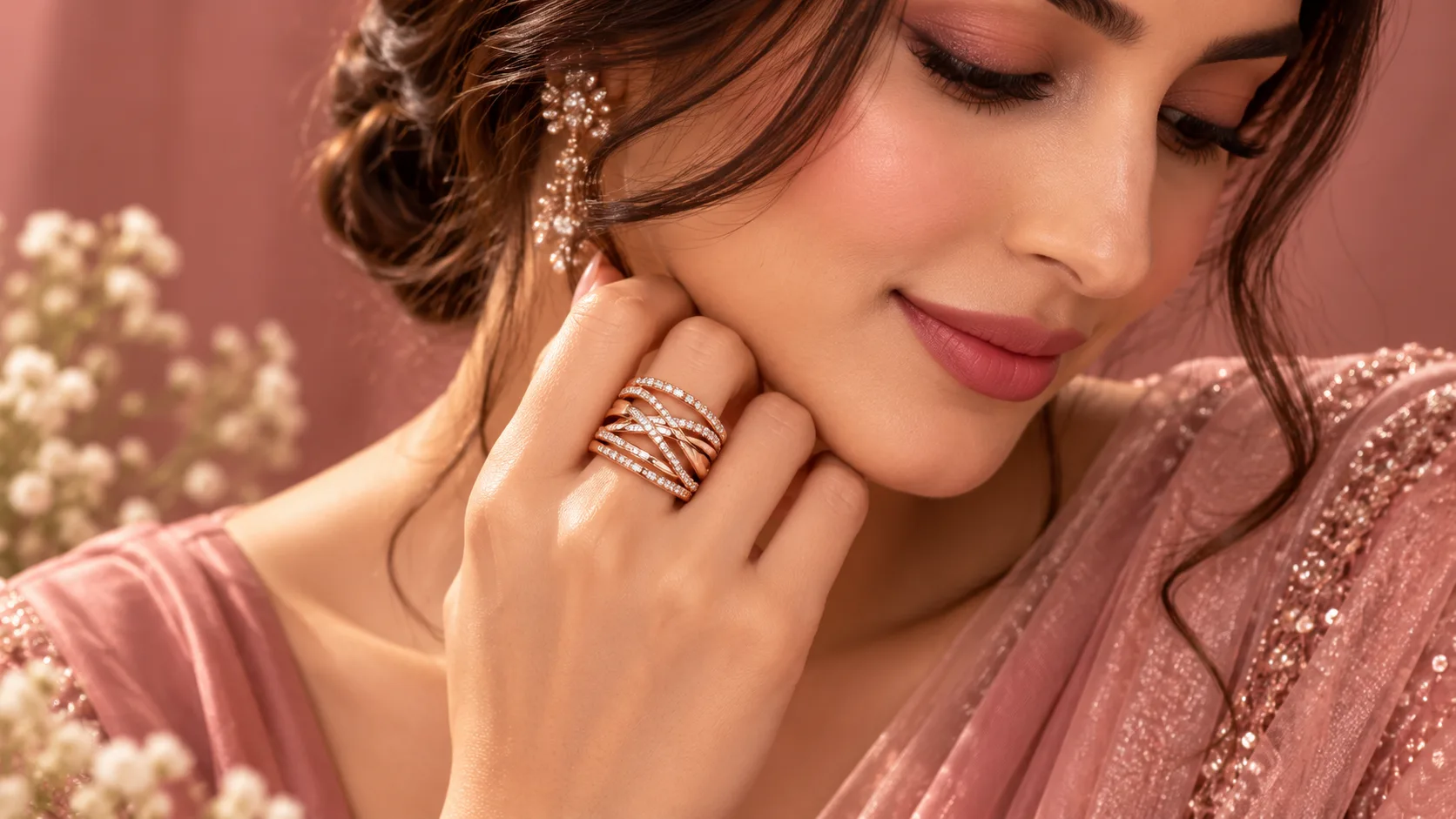 ROSE GOLD STACK RING - Image 2
