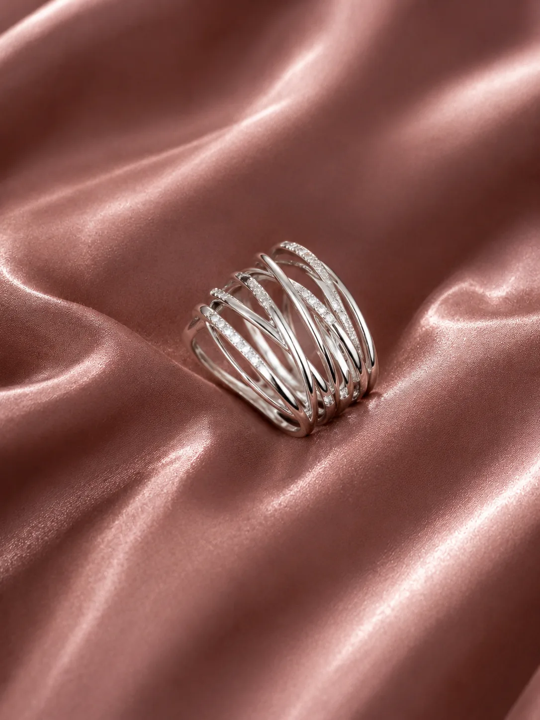 SILVER STACK RING - Image 2